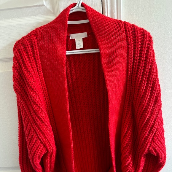 H&M red cardigan - Picture 5 of 7